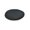 Black, variant on PRYESS Round Chair Cushion for Barstool, Round Chair Cushion Bar Stool Pad, 40Cm Diameter, 3Cm Thick, Leinen Material, Non-Slip, Machine Washable