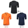 thumbnail image 4 of Cycling Jersey,Fabric Ideal Road Bike Men's Breathable Quick Bike Fitness Sport Quick- Tops Road Breathable Quick Bike Men Breathable Road Fitness Sport T-shirt Quick By Fabric, 4 of 5