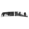 thumbnail image 2 of Rear Lip Diffuser, Lip Diffuser Rear Carbon Fiber 5 Fin Spoiler Shark Fin Car Fit Most Fit Most Vehicle Huiop Universal Abs Carbon, 2 of 7