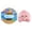Pink, variant on RMS Crazy Fun Plush The Viral Mystery Dumpling, Mystery Blind Pack Fluffy Plush Toy, Novelty Stuffed Dumpling Gift for Children