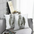 thumbnail image 6 of LALILO Throw Pillow Covers Angel Antique Baby Architecture Art Cushion Cover 18" x 18", 2 Pack, 6 of 6