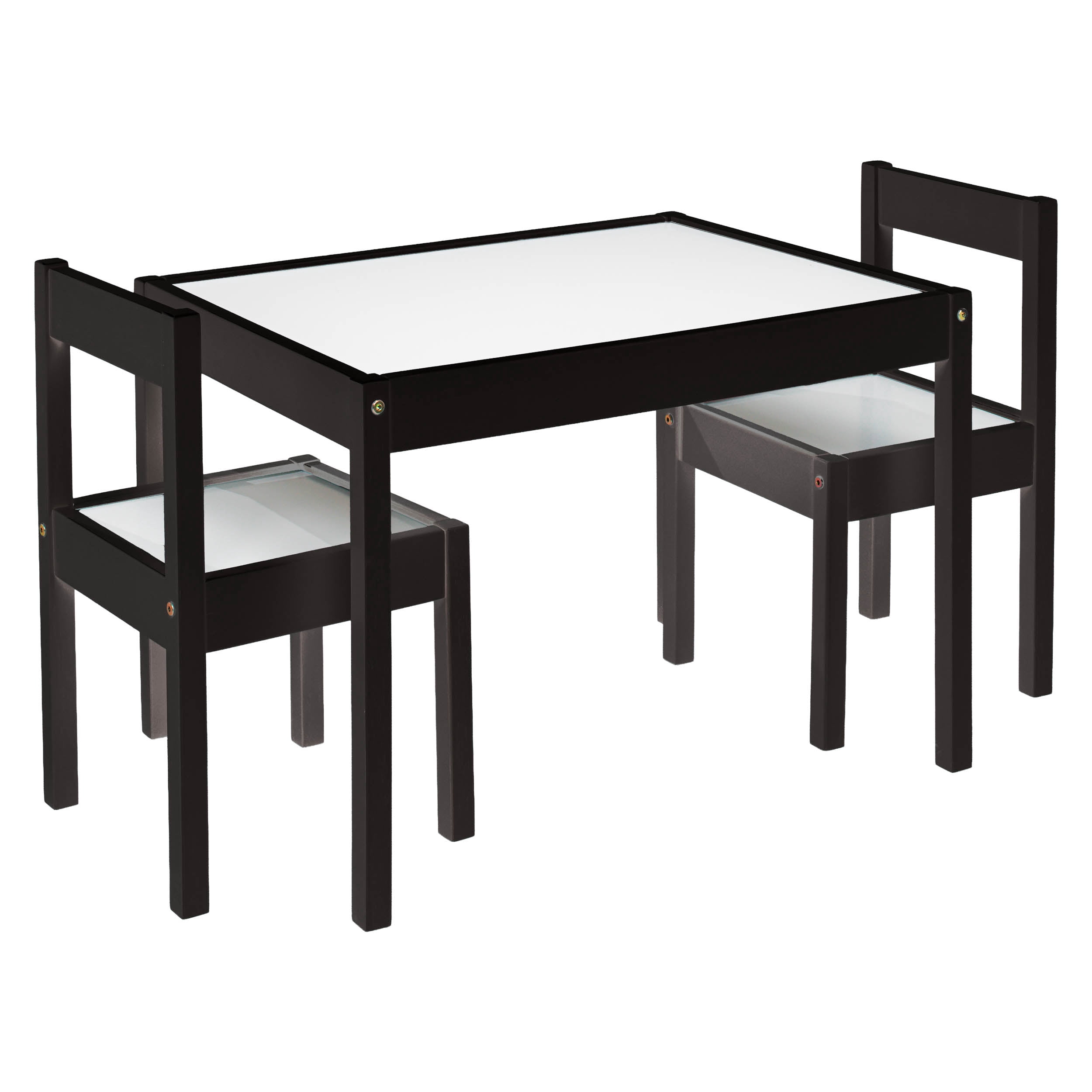 Mainstays 3 Pieces Ensemble de Table et Chaises Pour Enfants, Expresso