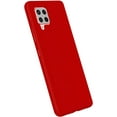 thumbnail image 2 of Galaxy A42 5G Case,Liquid Silicone Dual Layer Hybrid Hard PC& Soft Silicone, Gel Rubber Bumper Slim Fit Shockproof Protective Phone Case, Phone Cover for Samsung Galaxy A42 5G 6.6" 2021 (Red), 2 of 11