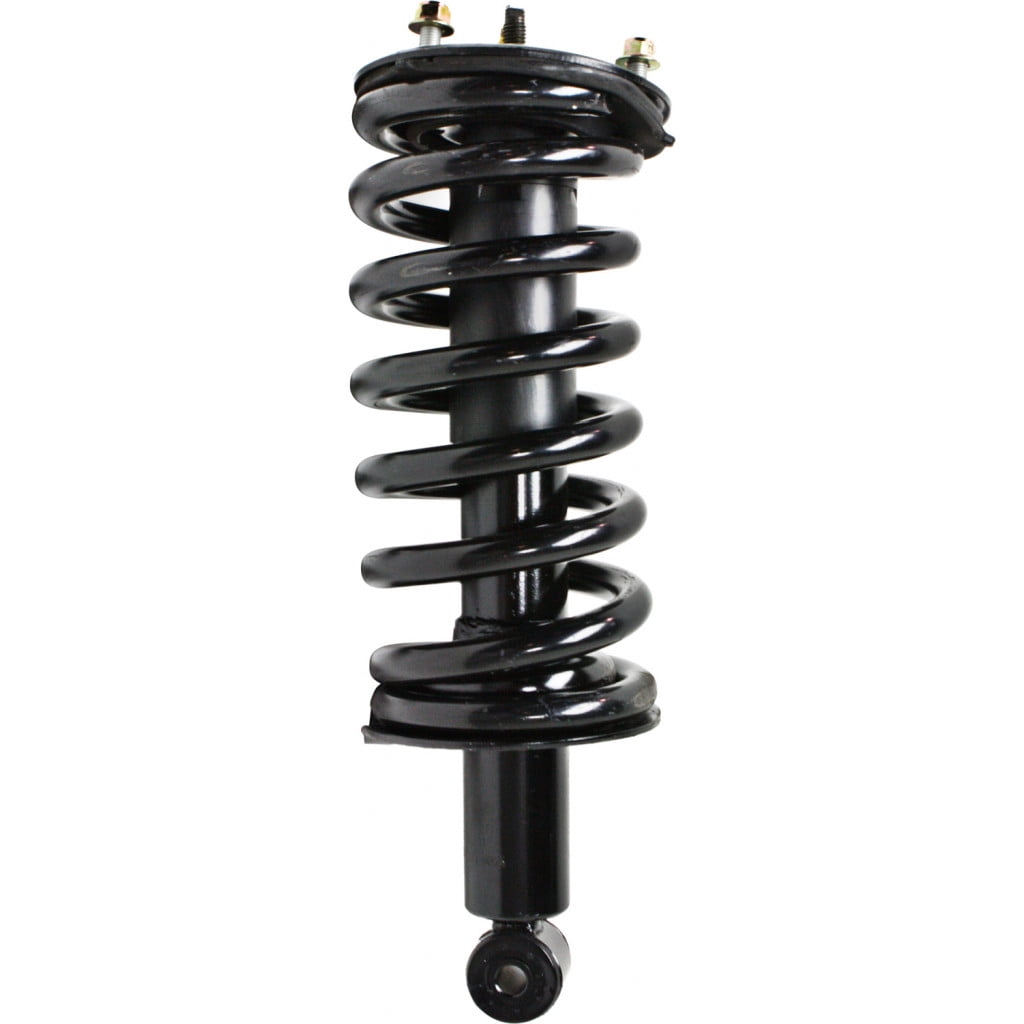 For Nissan Titan Strut Assembly 2004-2015 R=L Single Piece | Front | Black | w/ Coil Spring | Twin-tube | Loaded Strut | 561107S326 |  E61109FE4B