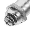 thumbnail image 2 of SEWACC File Cabinet Locks Silver Lock For Locking Mechanisms 1Pcs, 2 of 8