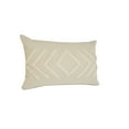 thumbnail image 7 of Ox Bay Woven Paths Directional Diamond Lumbar Throw Pillow, 16" x 24", Off-White, 7 of 7