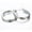 White, variant on Riforla Ladies Round Earrings Ladies Jewelry Accessories Sensitive Ear Hypoallergenic Gemstone Earrings Womens Jewelry White
