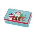 thumbnail image 4 of Caja de lata de caramelos,Contenedor de almacenamiento de caja de dulces decorativo,Caja de regalo para ,caja de azúcar,decoración navideña,Contenedor Muñeco de nieve de Papá Noel, 4 of 8