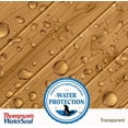 thumbnail image 6 of Thompson’s WaterSeal Transparent Waterproofing Wood Stain and Sealer, Desert Tan, 1 Gallon, 6 of 7