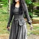 thumbnail image 3 of Vestido Medieval para mujer, Túnica Maxi de manga larga, vestido Vintage de hadas elfos, ropa gótica vikinga celta renacentista, vestido de baile de fantasía, 3 of 4