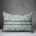 thumbnail image 3 of Creative Products White Coral Blue Stripe on Blue 20 x 14 Spun Poly Pillow, 3 of 3