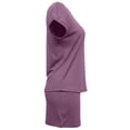 thumbnail image 7 of Arlun Casual Workout Sets for Women Summer 2 Piece Outfit Sets Round Neck Short Sleeve Matching Lined Split Athletic Skorts Loose Soft Comfort for Sports Leisure and Daily Wear Purple XL, 7 of 7
