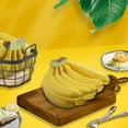 thumbnail image 3 of Realistic Lifelike Artificial Banana Bunch Simulation Fruit Decorative Fake Food Model Display Photography Props Kitchen Wedding Home Party Decor - 9 Heads, 3 of 3