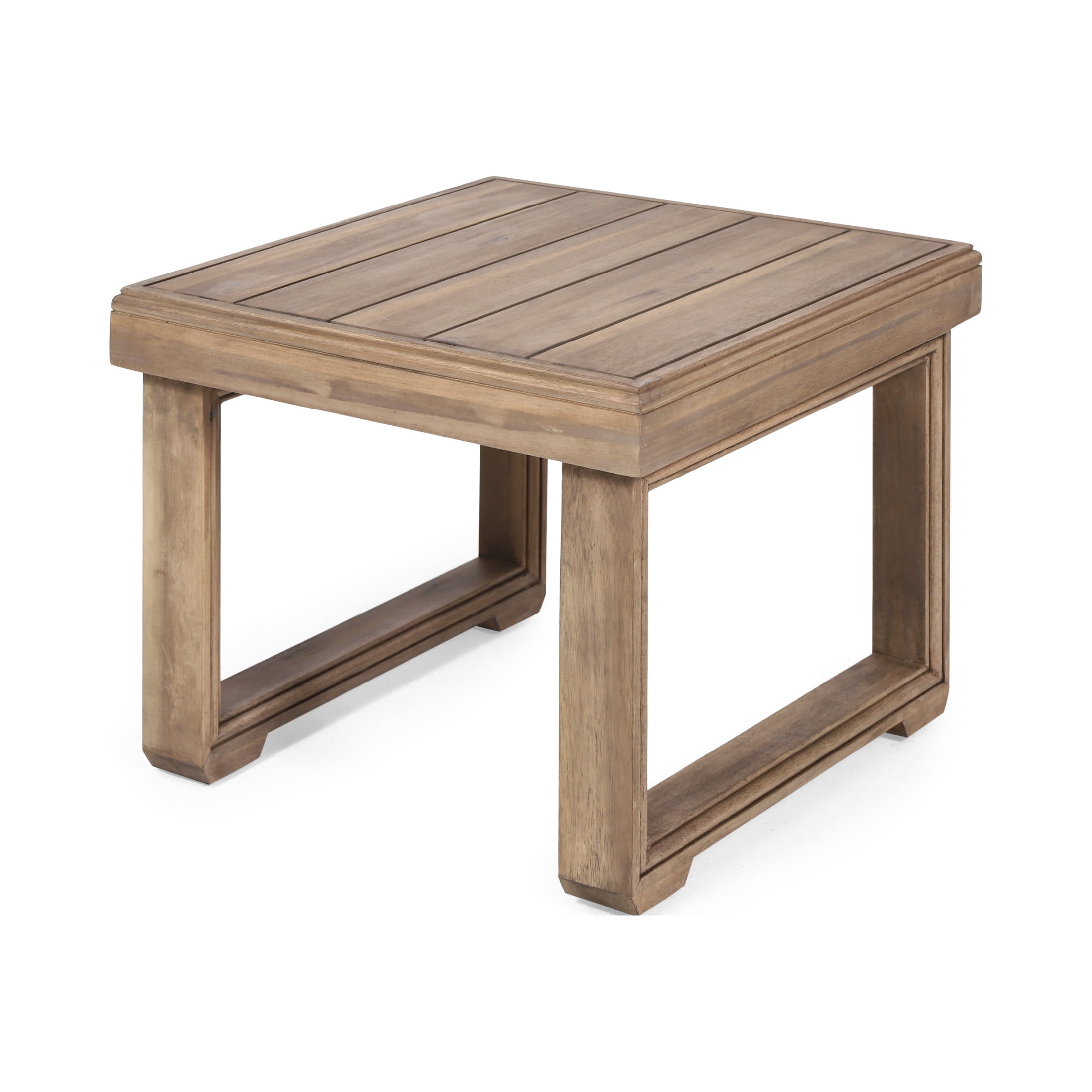 Christopher Knight Home Westchester 3-Piece Outdoor Swivel Chairs with Side Table Set, Brown+Beige