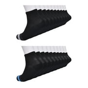 Wonder Nation Boys Ankle Socks, 20-Pack, Sizes S (6-10.5) - L (4-10)