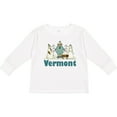 thumbnail image 3 of Inktastic Cute Vermont Snow Kids Boys or Girls Long Sleeve Toddler T-Shirt, 3 of 5