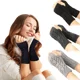 thumbnail image 1 of Guantes De Tela Punto Sin Dedos Invierno Frío Regalo 3 Pares, 1 of 7