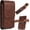 Brown, variant on Phone Pouch Leather Belt Holster Case with Card Holder, Compatible with iPhone 15 Pro Max, 15 Plus,14 Pro Max, 14 Plus, 13 Pro Max, 12 Pro Max, 11 Pro Max, XS Max, Black