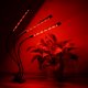 thumbnail image 3 of C 5V 8W Luz de crecimiento de plantas LED de 3 cabezas con ajustable, 3 of 8