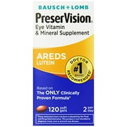 PreserVision Areds Vitamin/Mineral/Lutein Softgels, 120ct Each