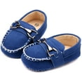 thumbnail image 4 of Baby Girls Boys Loafers Prewalker Moccasin Crib Shoes, 4 of 7
