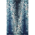 thumbnail image 2 of Unique Loom Mar Bella Estrella Rug Blue/Black 5' 1" x 8' Rectangle Geometric Bohemian Perfect For Living Room Bed Room Dining Room Office, 2 of 7