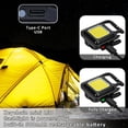 thumbnail image 7 of Rechargeable Keychain Flashlight 2Pack, High Lumen Super Bright LED Work Light with Magnet,Clip,Bottle Opener for Dog Walking,Car Repair, Emergency,Camping,EDC Black, 7 of 7