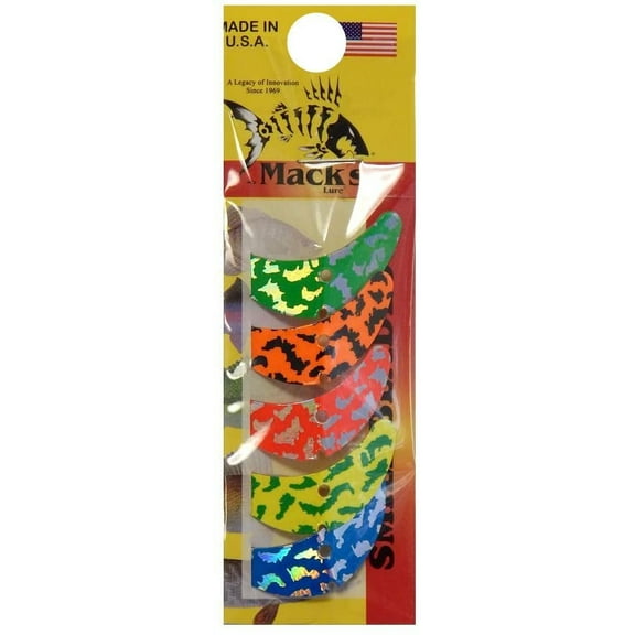 Mack's Lure Smile Blade 1.1" 5-Packs