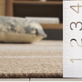 thumbnail image 5 of SAFAVIEH Braided Dedan Bordered Reversible Area Rug, Natural/Ivory, 5' x 8' Oval, 5 of 11