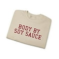 thumbnail image 3 of Soy Sauce Sweatshirt Gifts Crew Neck Shirt Long Sleeve Unisex, 3 of 7