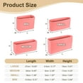 thumbnail image 2 of Inserto organizador de bolso, moldeador de bolso de fieltro, 9.5"x2.4"x4.3", Rosa, 2 of 6