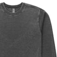 thumbnail image 3 of Milltex 7.25 Oz Premium Vintage Fleece Textured Sweatshirt | Long Sleeve Crewneck Cotton Blend for Men and Women, 3 of 4