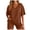 Brown, variant on 2 Piece Sets for Women Summer 2026 Lounge Short Set Spring Matching Biker Shorts V Neck Oversized Shirt Clothing (Black, M)