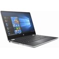 thumbnail image 3 of HP 14-inch 2-in-1 X360 HD Touchscreen Laptop, Intel Core i5-1035G1 Processor, 12GB DDR4, 512GB SSD, Backlit Keyboard, Bluetooth, Webcam, Windows 10 Home, Silver with Mazepoly Accessories, 3 of 6