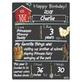 thumbnail image 2 of Cohas Ranch Theme Birthday Milestone Chalkboard, 9 by 12 inches, No Marker, 2 of 8