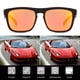 thumbnail image 3 of Gafas de sol polarizadas al aire libre, montura de conducción deportiva, gafas de sol de moda, hechas de PC y TAC, 3 of 5