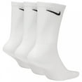 thumbnail image 2 of Nike Everyday Lightweight Crew Socks (3Pk) WHITE/BLACK - M, 2 of 2
