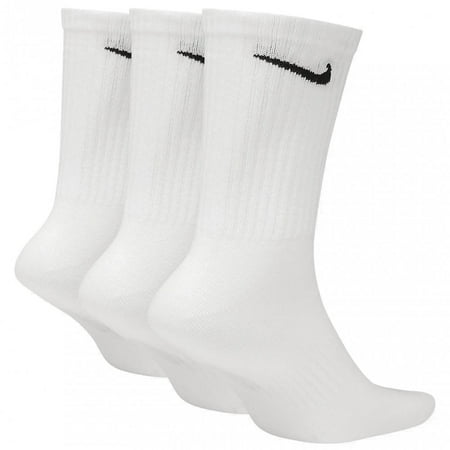 Nike Everyday Lightweight Crew Socks (3Pk) WHITE/BLACK - M