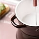 thumbnail image 4 of Wosthever Taza portátil para chocolate caliente con tenedor, de cerámica para calentar postres y fondue. Cocina y Comedor rojo 201-300 ml, 4 of 6