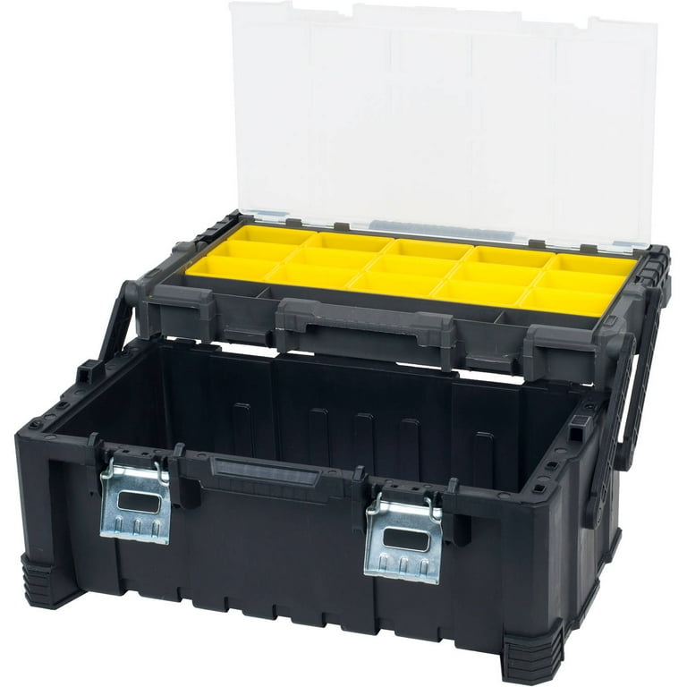 22.5 in. Parts and Crafts Tiered Storage Tool Box 22.5 in. Parts and Crafts Tiered Storage Tool Box