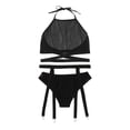 thumbnail image 4 of Conjunto de lencería sexy para mujer Conjunto de sujetador de malla con diseño de malla Conjunto de sujetador transparente para niña, XXL Sweethay XX000162-05, 4 of 7