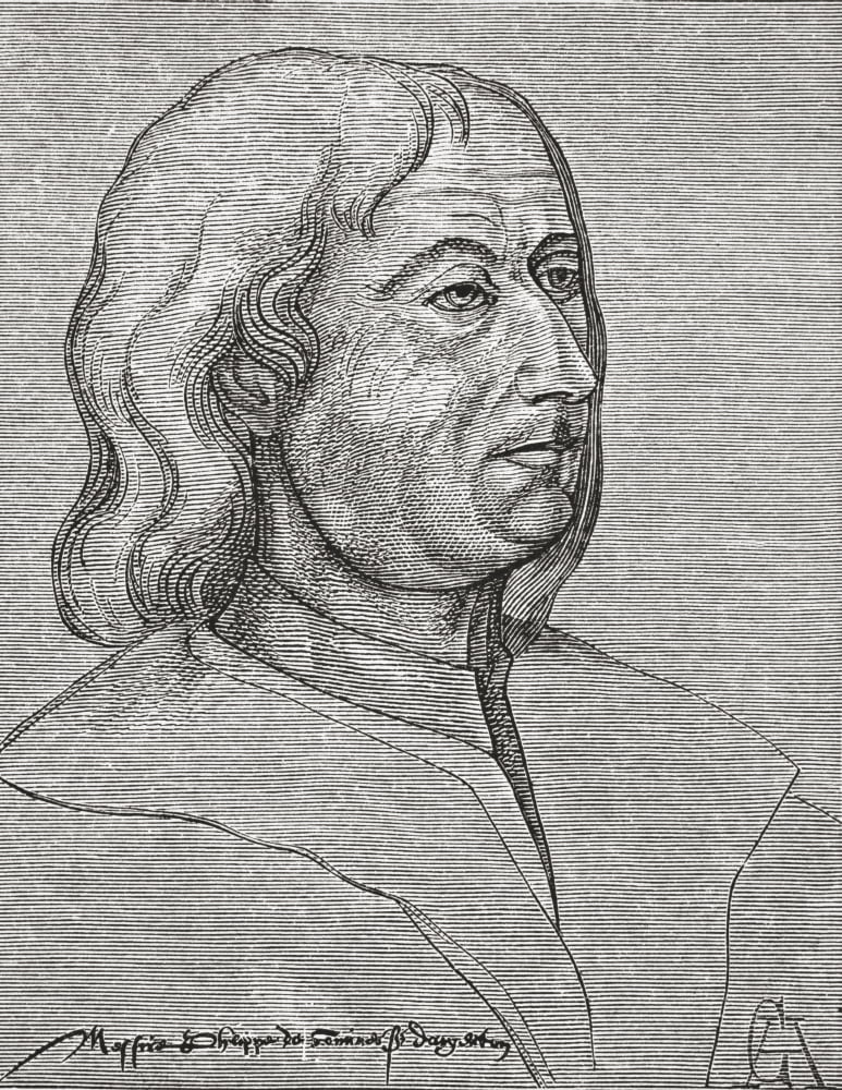 Philippe De Commines Or De Commynes Philippe De Comines 1447 - C 1511 French Writer And Diplomat In The Courts Of Burgundy And France From Science And Literature In The Middle Ages By Paul Lacroix Pub