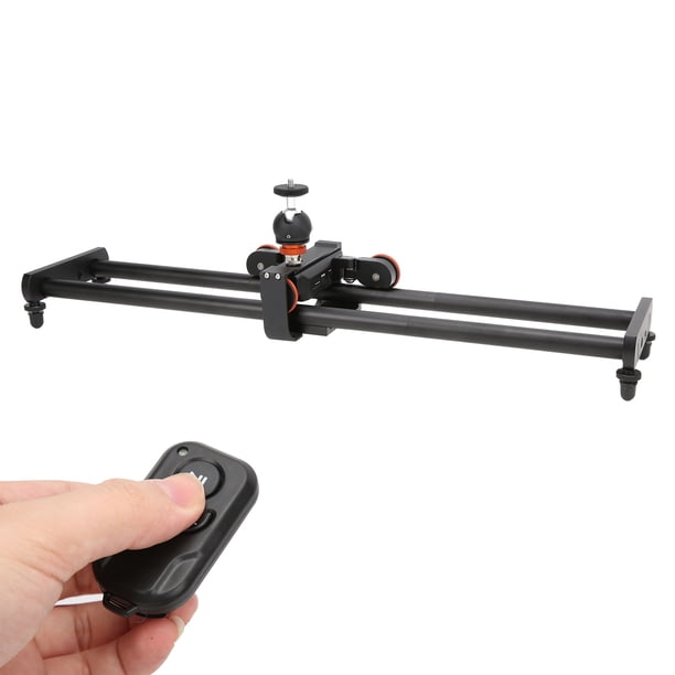 Slider L4X-60ET 60cm Cámara Video Track Control Deslizante Eléctrico Con Cabezal Esférico L4X Control Remoto