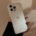 thumbnail image 3 of Luxury Bling Glitter Clear Case For iPhone 16 15 14 13 12 11 Pro Max X XR XS 7 8 Plus SE Shockproof Transparent Soft TPU Cover, 3 of 3