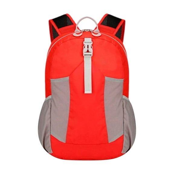 Foldable Waterproof Backpack, 25L Lightweight Packable Daypack for Travel and Outdoor Activities(Red,43cm)