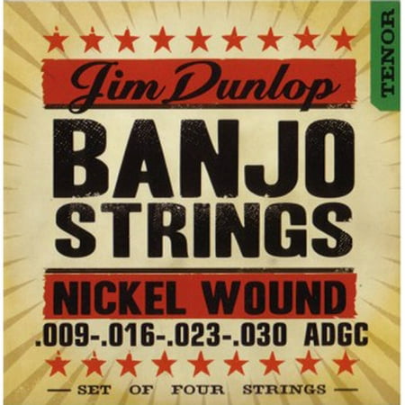 Dunlop - DJN0930 - Banjo Nickel String Tenor Set - .009-.030