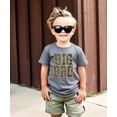 thumbnail image 3 of Big Bro Camo Shirt for Boys Matching Sibling Graphic Tee Camouflage Older Brother TShirt Granite Heather Shirt 12 Months, 3 of 8