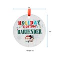 thumbnail image 5 of Bartender1 Christmas Ornament, Xmas Hanging Ornament, Mother’S Day Ornament, Valentine Ornament Gift, Celebration Hanging Decor, Keepsake 2025, 5 of 5
