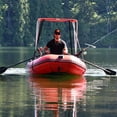 thumbnail image 4 of ALEKO Summer Canopy Tent for Inflatable Boats 12.5 ft long, Red, 4 of 12