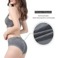 thumbnail image 5 of AWAYTR Women Cotton Underwear Sexy Lace Bikini Panties Cotton Hipster Briefs 6 Pack S-XL, 5 of 11